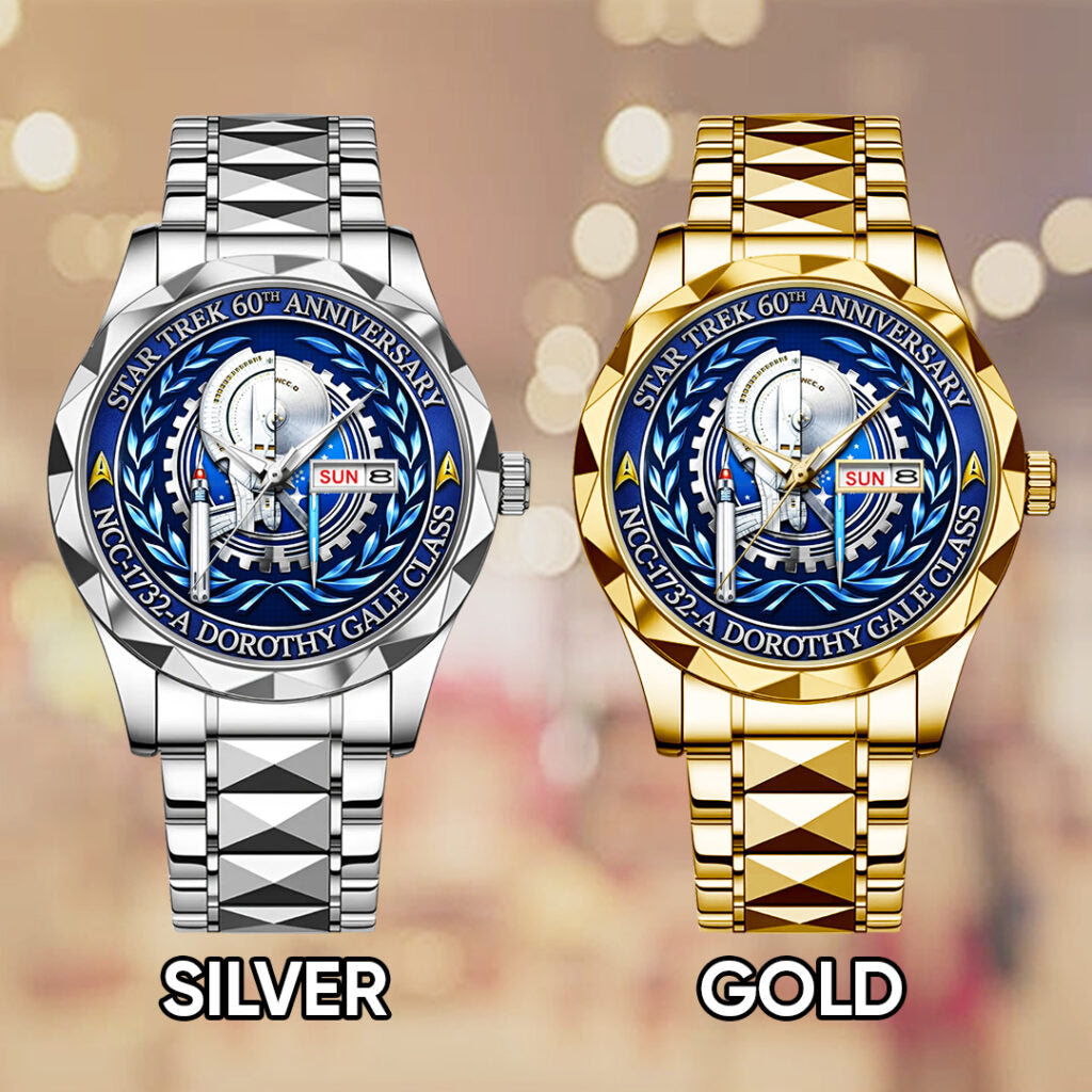 Star Trek 60th Anniversary Alloy Luxury Quartz Watch - TMTHU3102