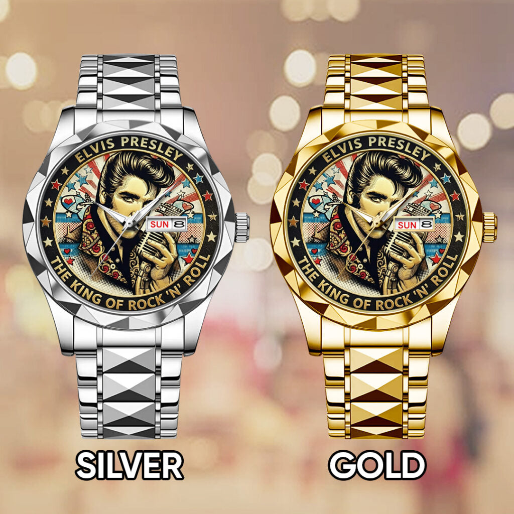 Elvis Presley Alloy Luxury Quartz Watch - TMTHU3136