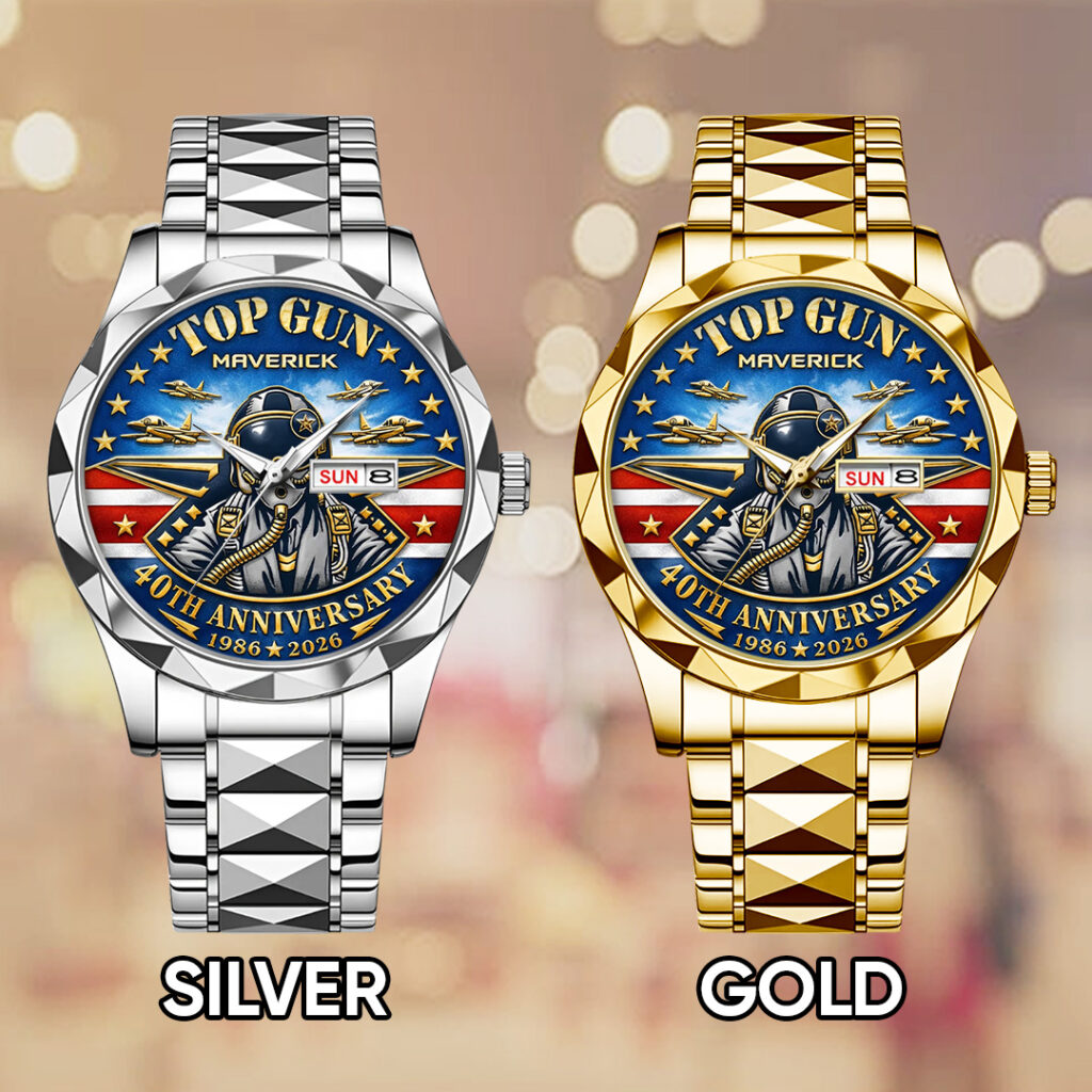 Top Gun 40th Anniversary Alloy Luxury Quartz Watch - TMTHU3139