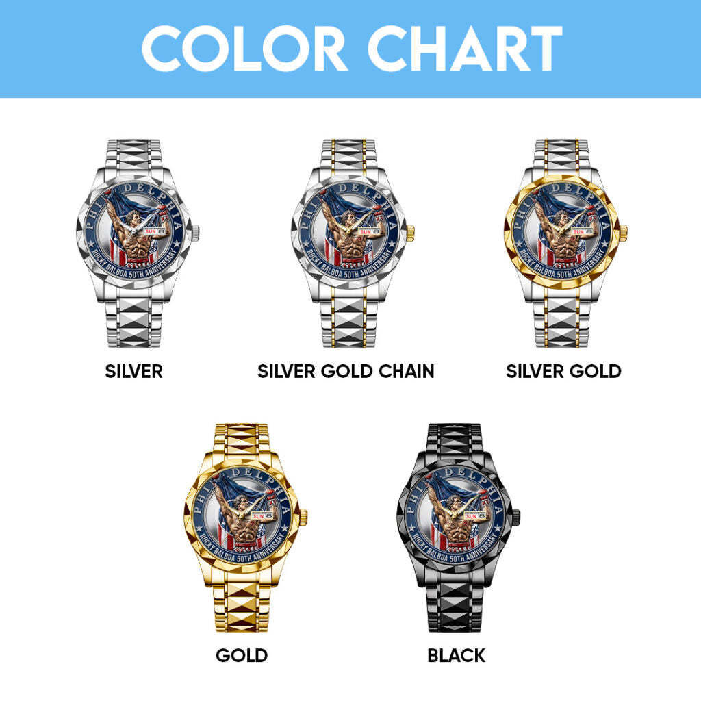 Rocky 50th Anniversary Alloy Luxury Quartz Watch - TMTHU3155