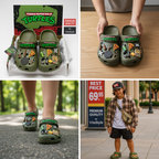 TNMN Teenage Mutant Ninja Turtles Croc Charms