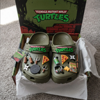 TNMN Teenage Mutant Ninja Turtles Croc Charms