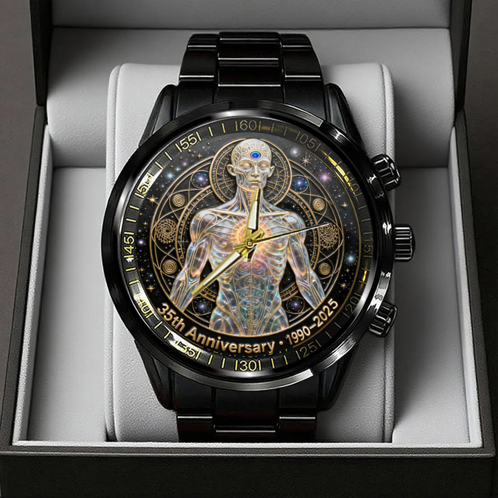 Tool 35th Anniversary Black Stainless Steel Watch - TANTN19125