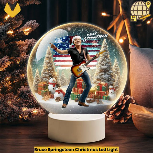Bruce Springsteen Christmas Led Light