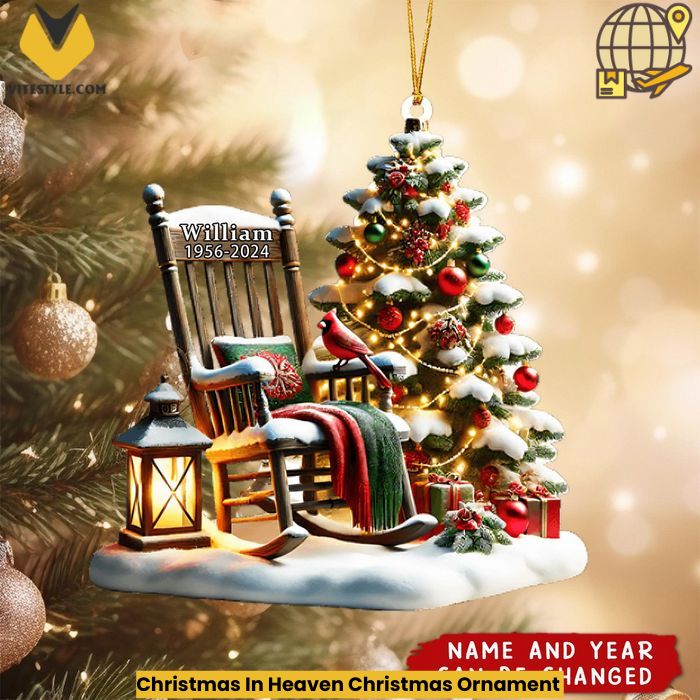 Christmas In Heaven Christmas Ornament