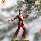 David Bowie Christmas Ornaments