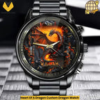 Heart Of A Dragon Custom Dragon Watch