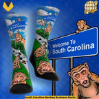 South Carolina Monkey Business Socks