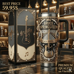 TRENDING Bruce Springsteen 40oz Tumbler With Handle
