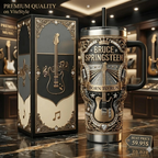 TRENDING Bruce Springsteen 40oz Tumbler With Handle