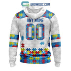 Tampa Bay Buccaneers NFL Autism Awareness Personalized Hoodie T Shirt