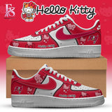 Tampa Bay Buccaneers x Hello Kitty Air Force Shoes