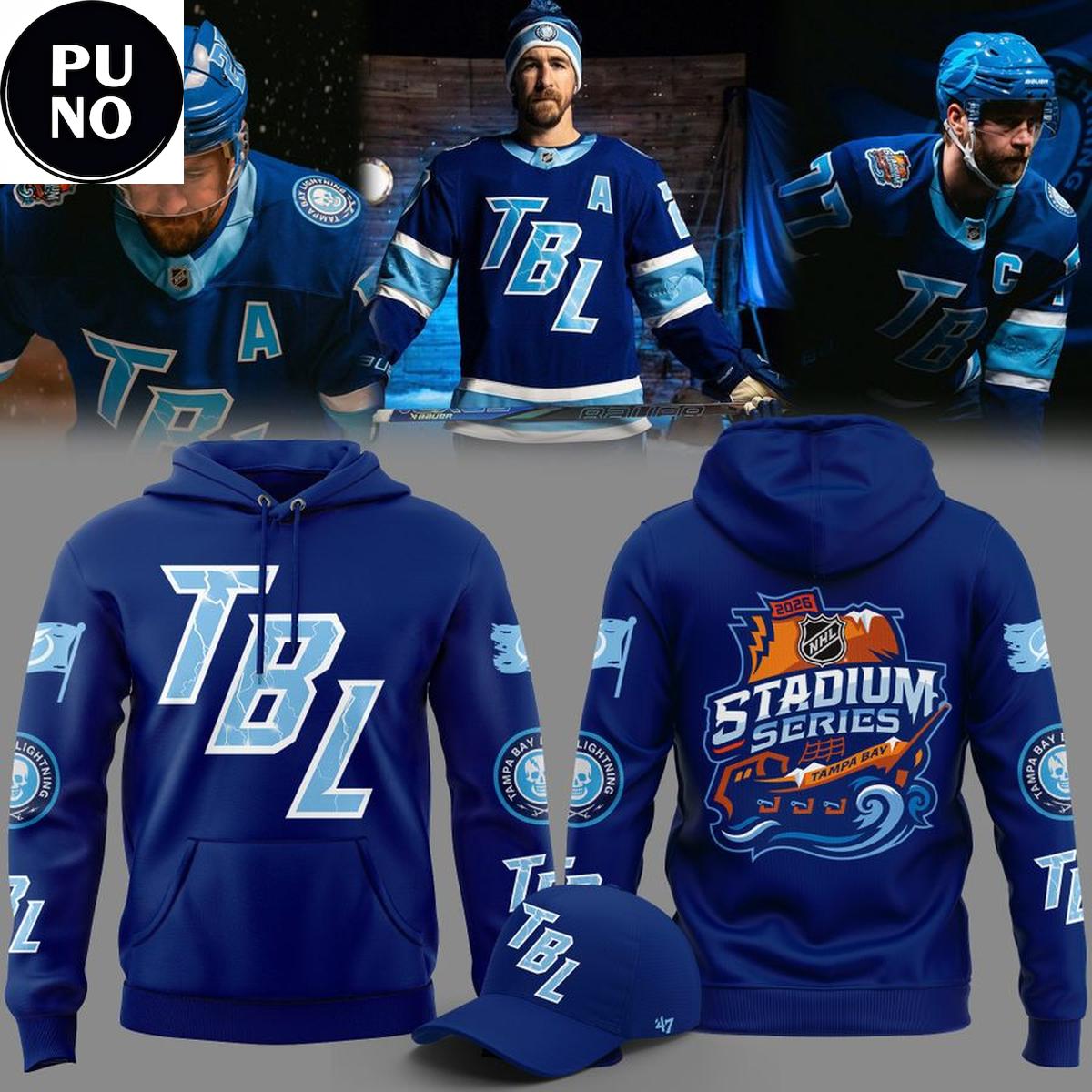 Tampa Bay Lightning 2026 Stadium Series Hoodie T-Shirt