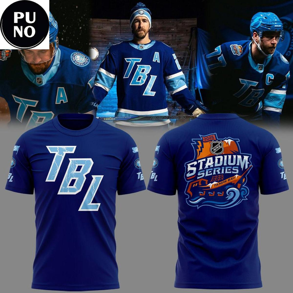Tampa Bay Lightning 2026 Stadium Series Hoodie T-Shirt