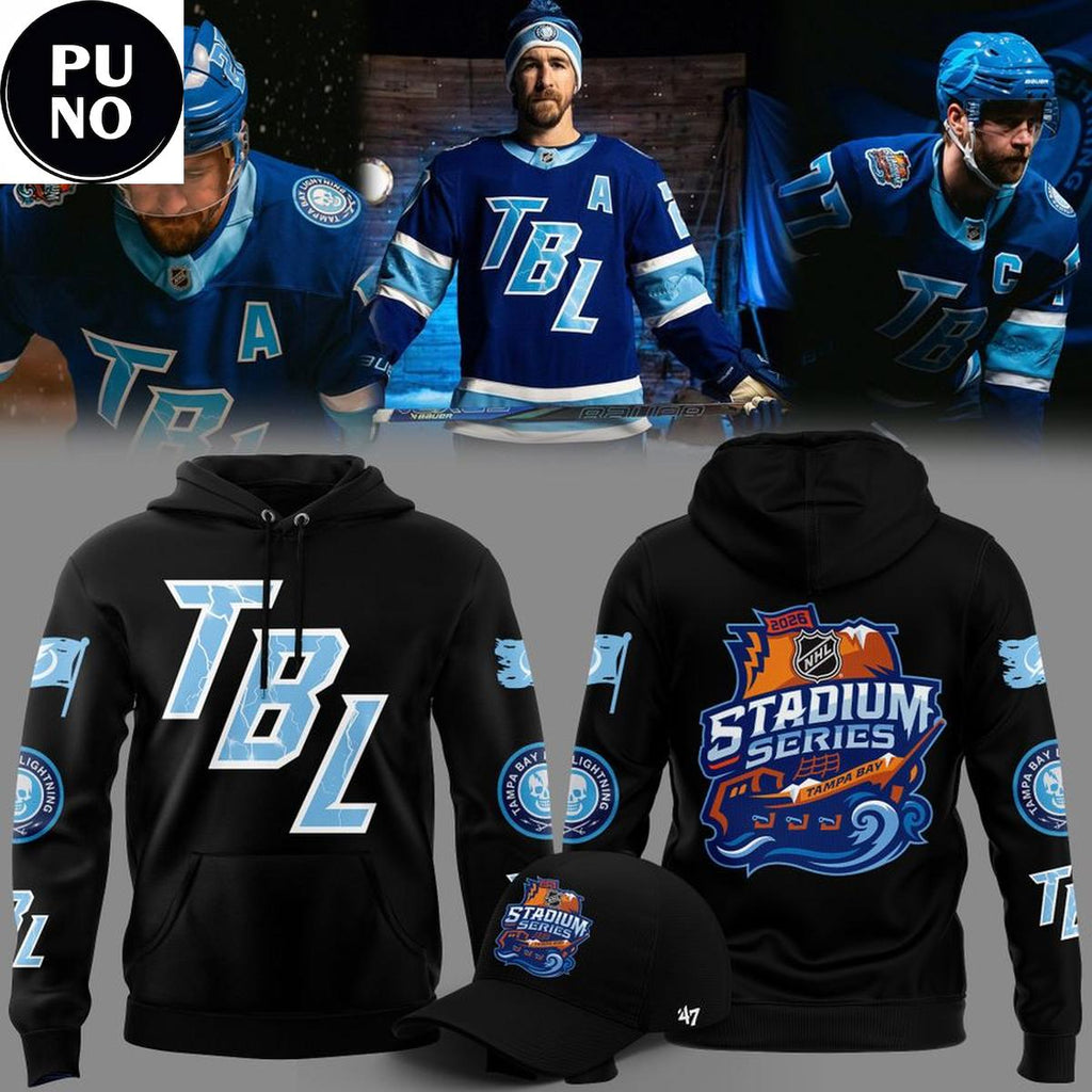 Tampa Bay Lightning 2026 Stadium Series Hoodie T-Shirt