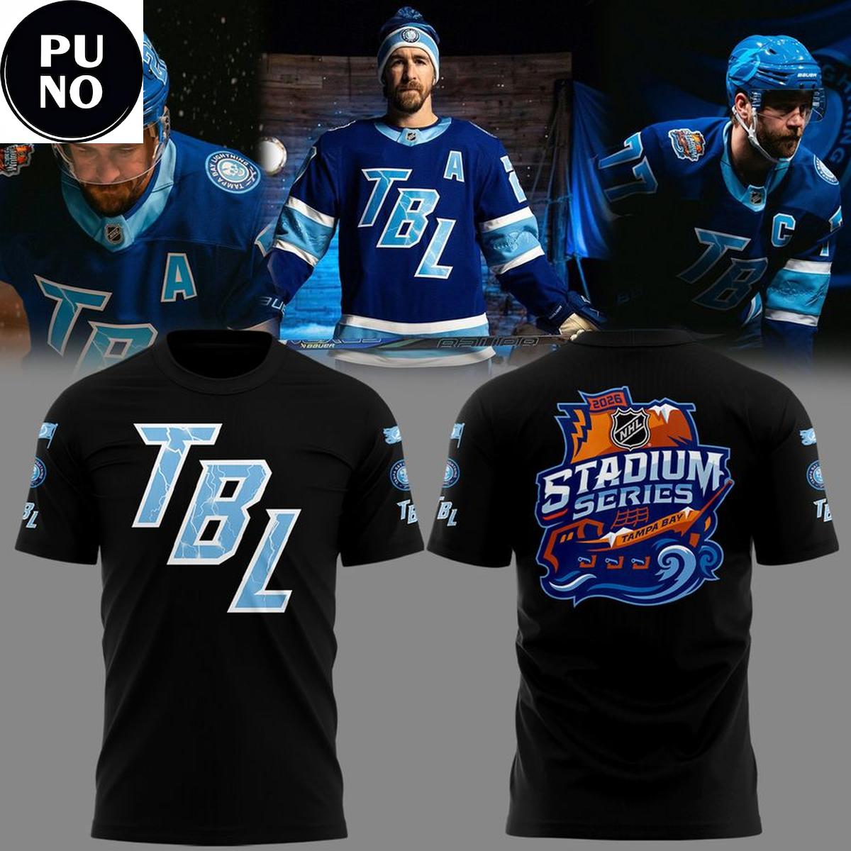 Tampa Bay Lightning 2026 Stadium Series Hoodie T-Shirt
