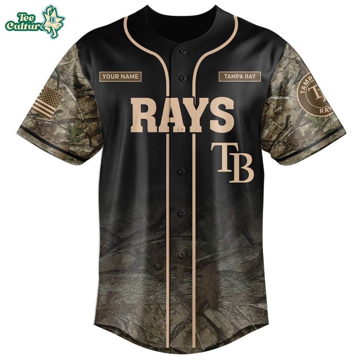 Tampa Bay Rays Deer Hunting Limited Edition Baseball Jersey