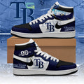 Tampa Bay Rays MLB Personalized Air Jordan 1 Shoes
