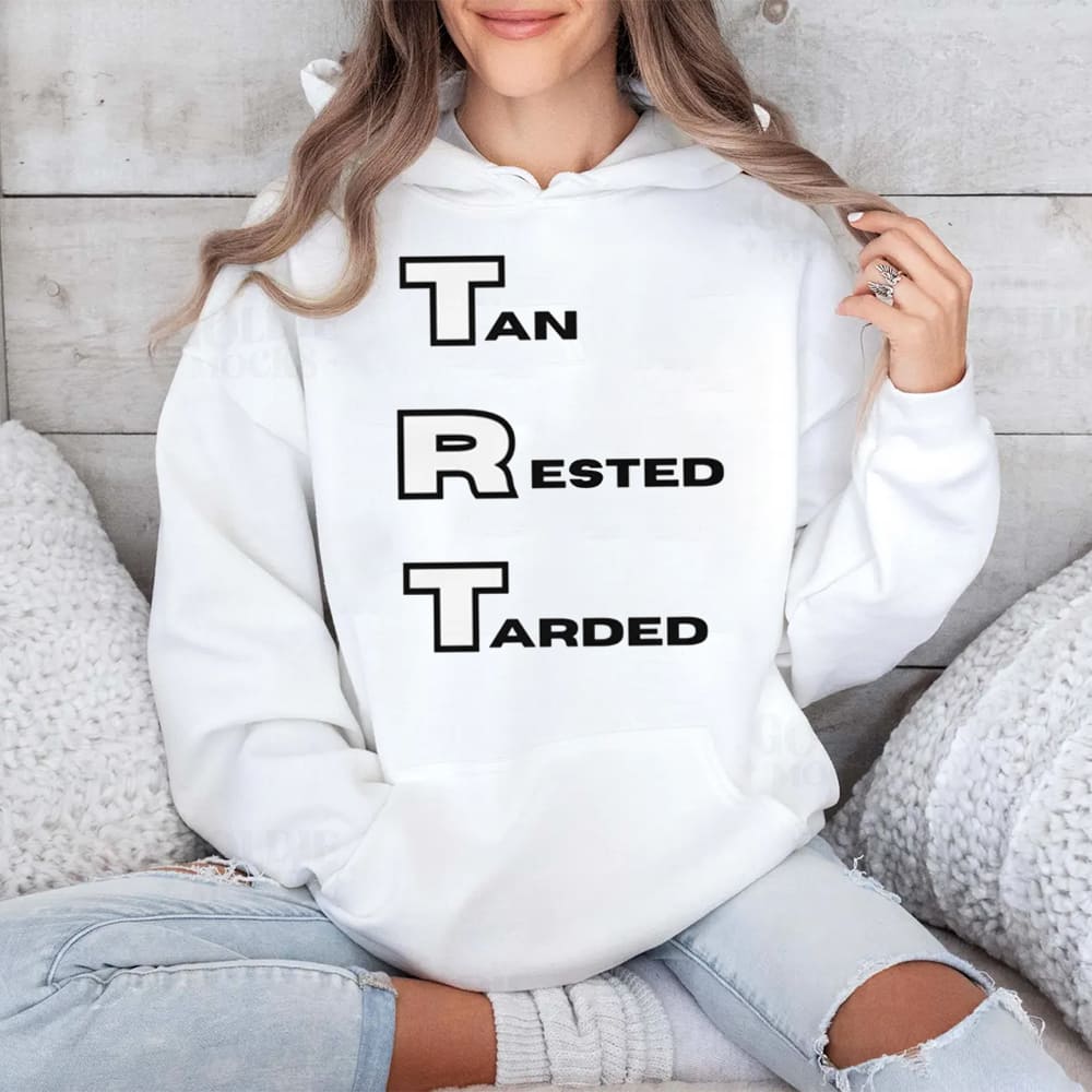 Tan Rested Tarded Shirt