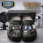 Tattoo Artist Crocs with Charms
