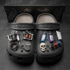 Tattoo Artist Crocs with Charms