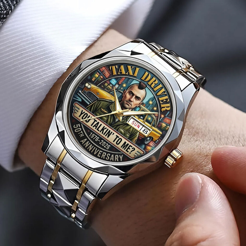 Taxi Driver 50th Anniversary Alloy Luxury Quartz Watch - TMTHU4199