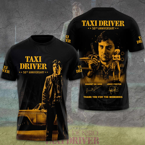 Taxi Driver 50th Anniversary 3D Apparel – GNE8153
