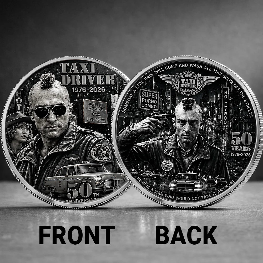 Taxi Driver 50th Anniversary Commemorative Coin – GNE8156