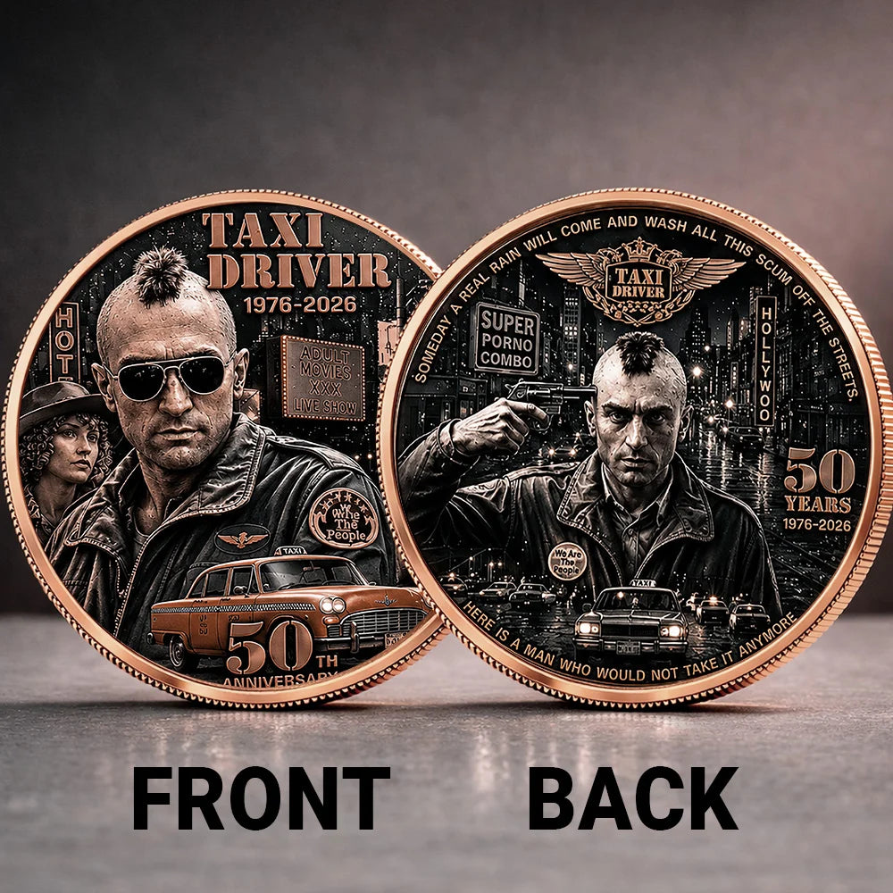 Taxi Driver 50th Anniversary Commemorative Coin – GNE8156