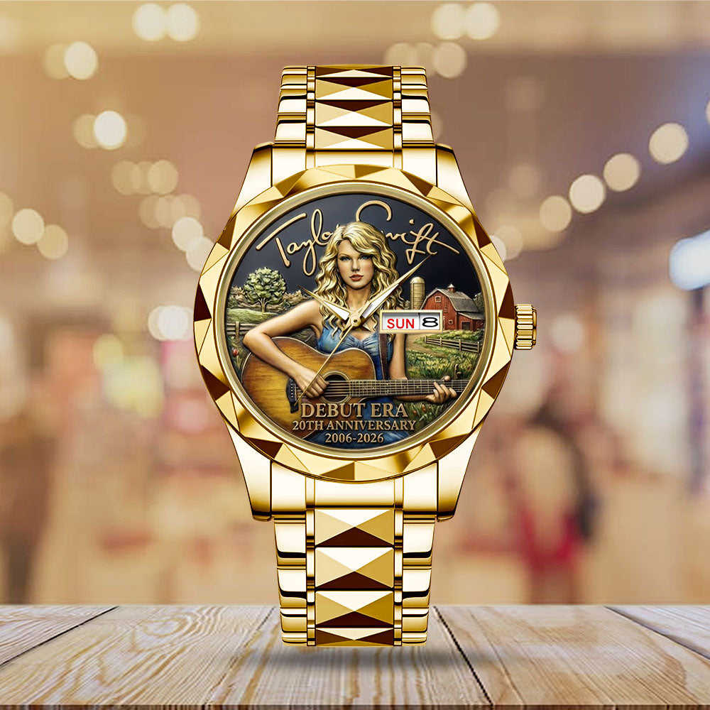 Taylor Swift 20th Anniversary Alloy Luxury Quartz Watch - MAITM14492