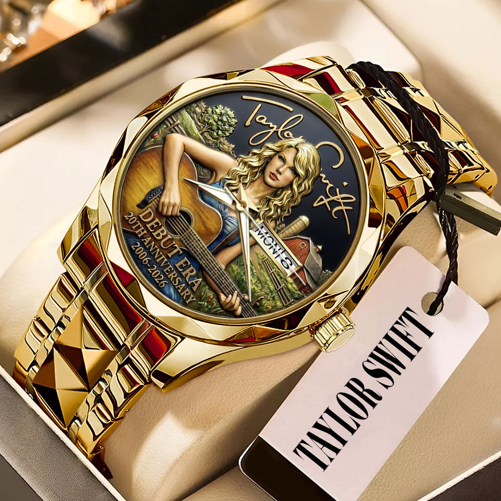 Taylor Swift 20th Anniversary Alloy Luxury Quartz Watch - MAITM14492