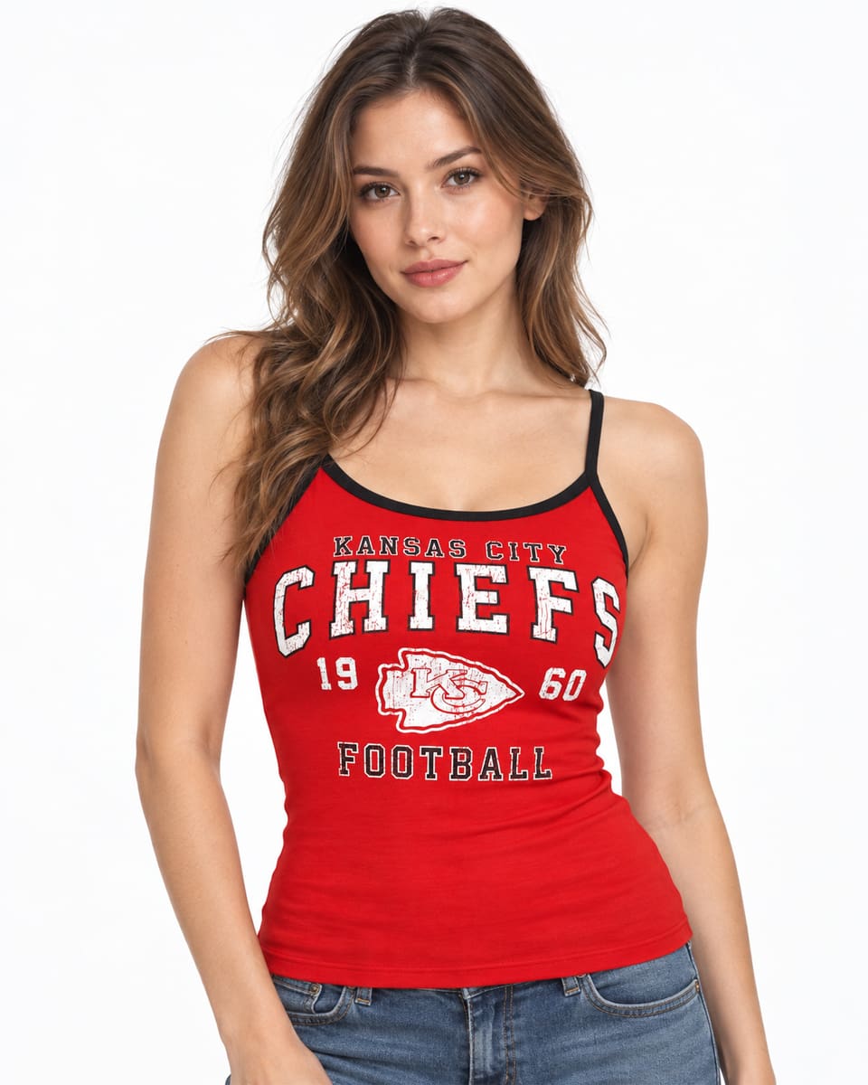 Taylor Kansas City Chiefs Football 1960 Tank Top