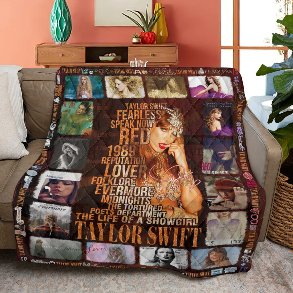 Taylor Swift Quilt Blanket – MAITM12621