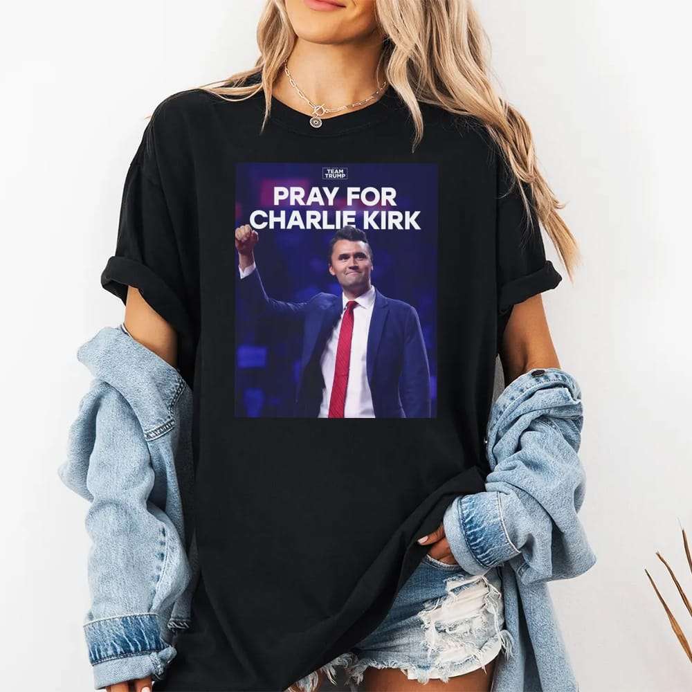Team Trump Pray For Charlie Kirk Shirt