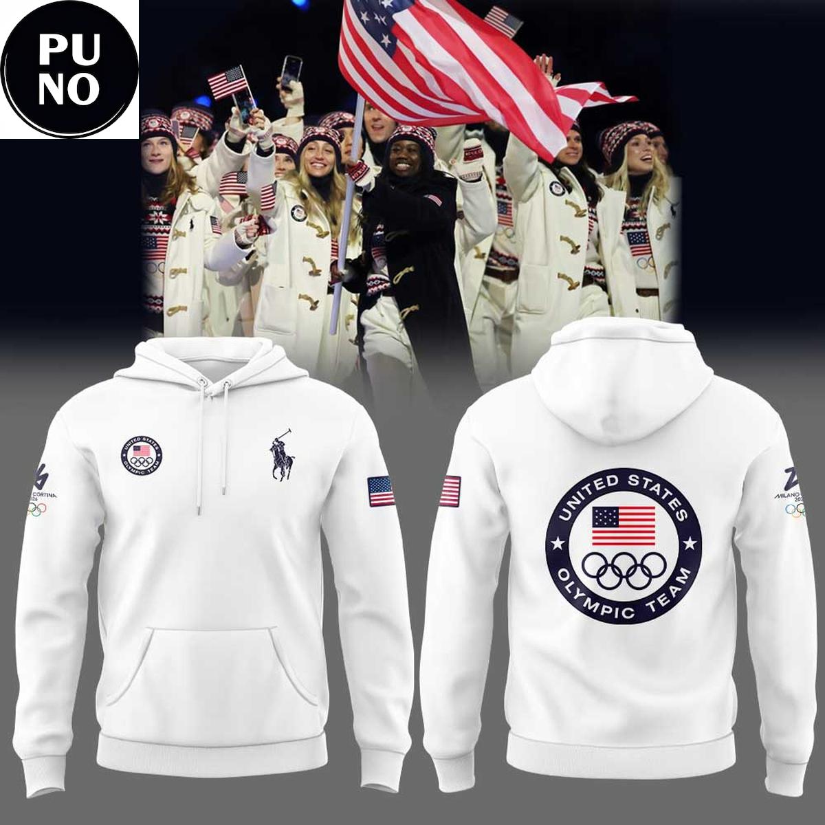 Team USA 2026 Milano Cortina 2026 Winter Olympic Games Hoodie T-Shirt