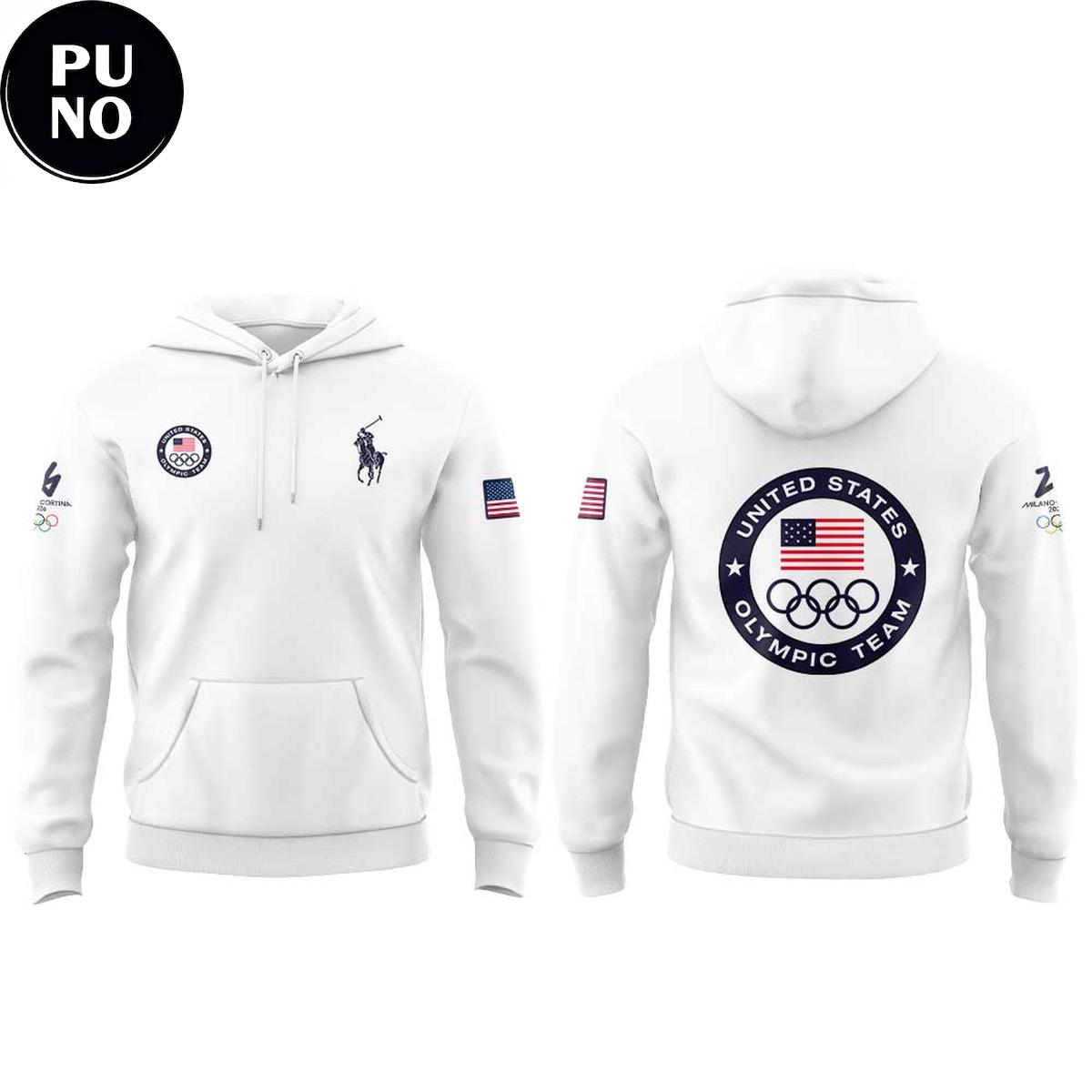 Team USA 2026 Milano Cortina 2026 Winter Olympic Games Hoodie T-Shirt