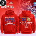 Team USA 2026 Olympic Ice Hockey Champions Celebrate Hoodie T-Shirt