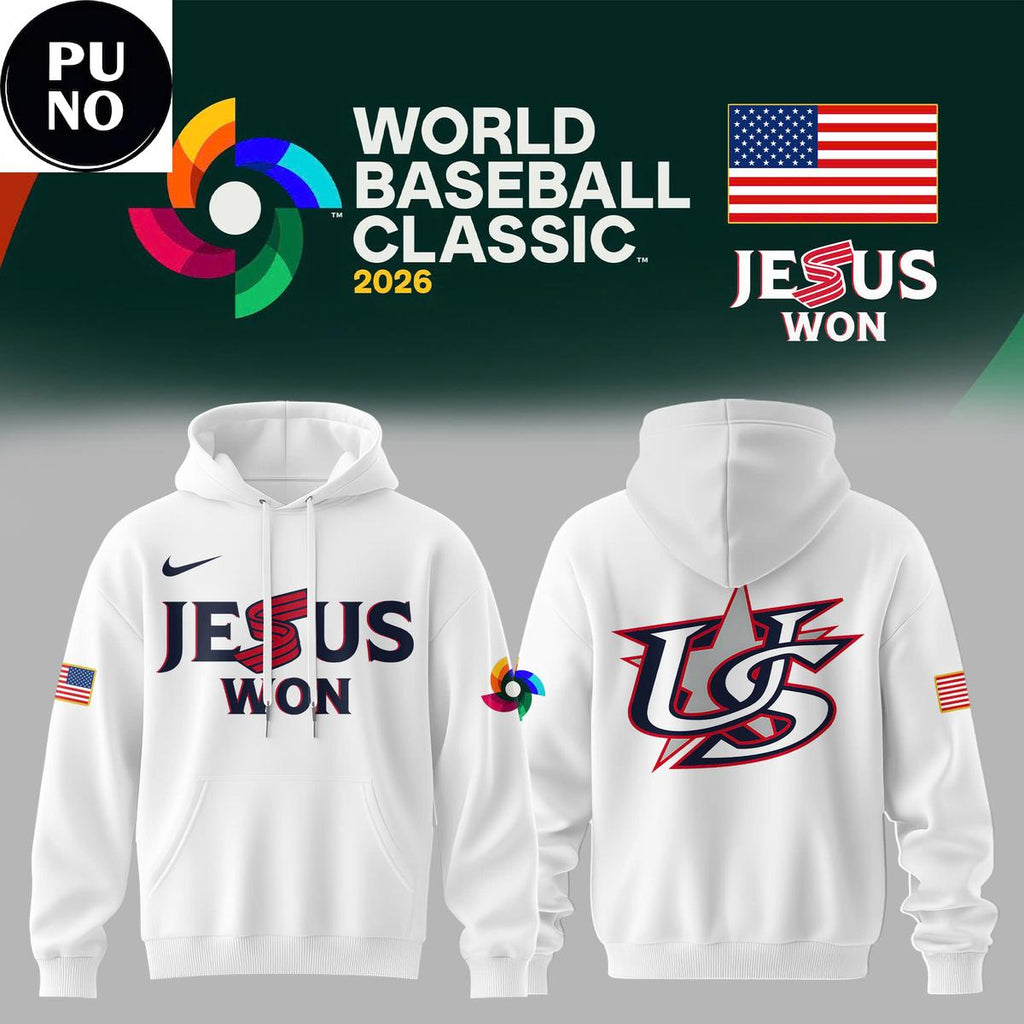 Team USA x Jesus won 2026 World Baseball Classic Hoodie T-Shirt