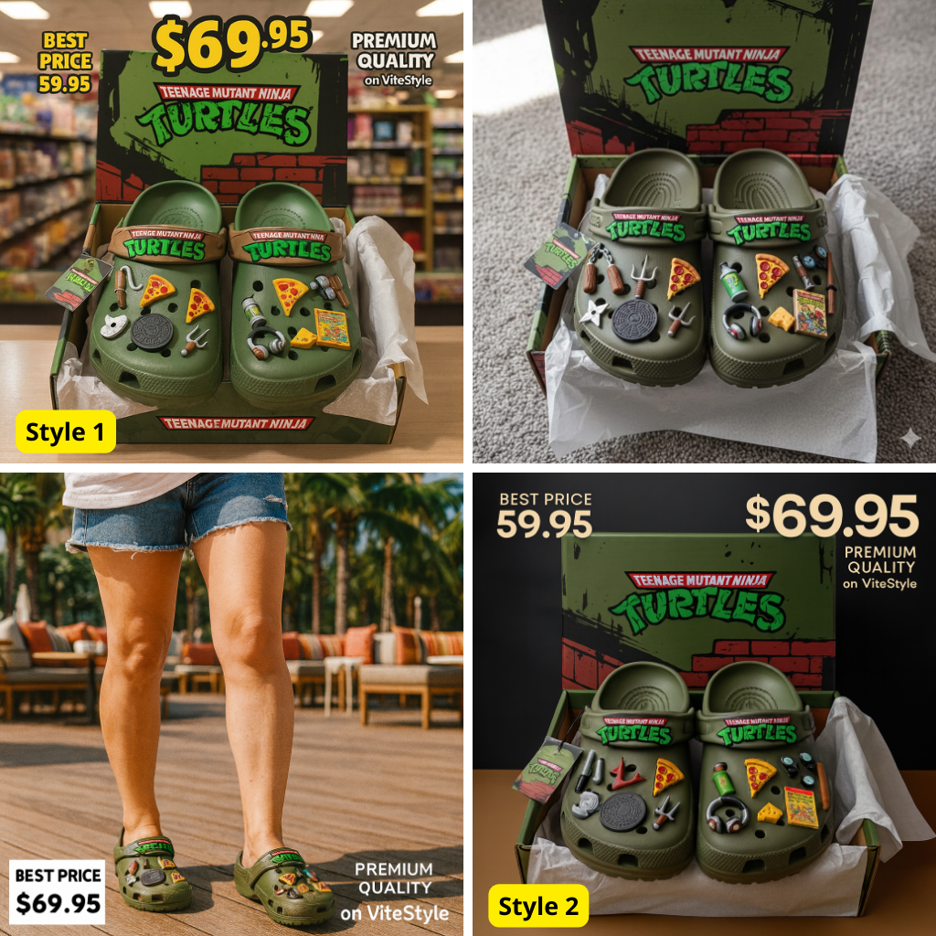 Teenage Mutant Ninja Turtles Crocband Charms Crocs 2026