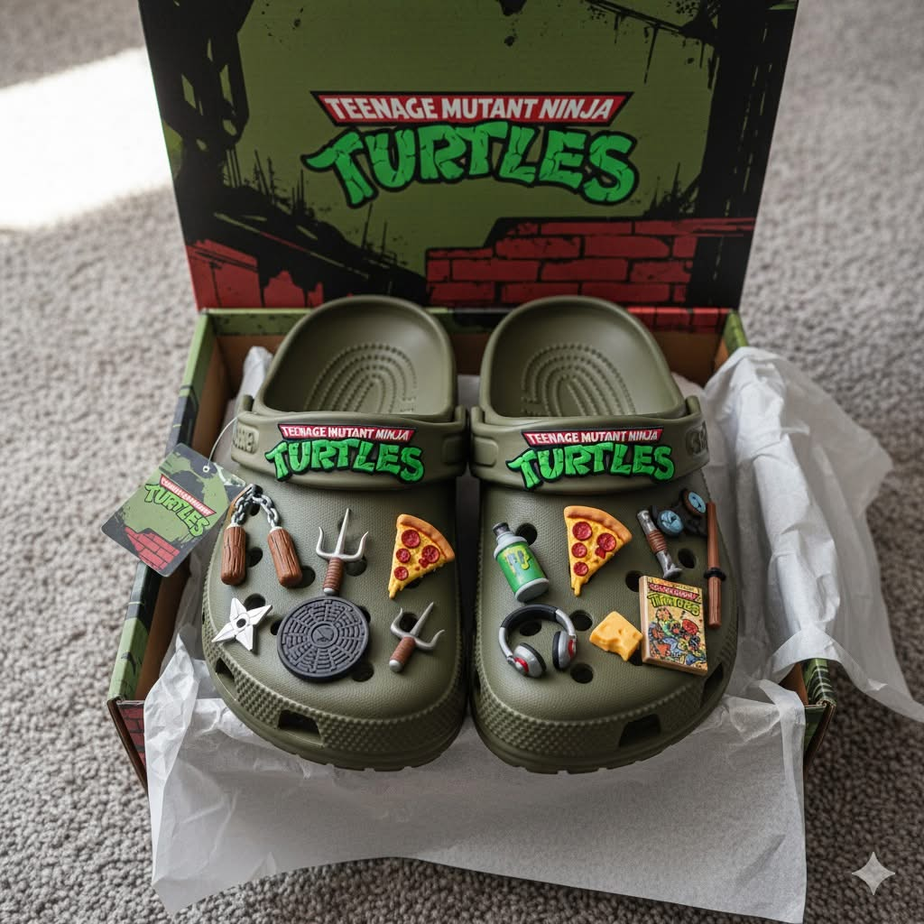Teenage Mutant Ninja Turtles Crocband Charms Crocs 2026