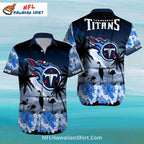 Tennessee Titans Flamingo Beach Aloha Shirt
