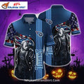 Tennessee Titans Halloween Jason Horror Aloha Shirt