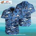 Tennessee Titans Ocean Fish Pattern Aloha Shirt