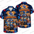 Tennessee Titans Slasher Ensemble Summerween Halloween Hawaiian Shirt