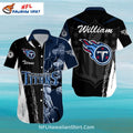 Tennessee Titans Warrior And Grunge NFL Design