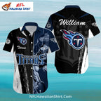 Tennessee Titans Warrior And Grunge NFL Design