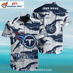Tennessee Titans Whale Ocean Theme Aloha Shirt