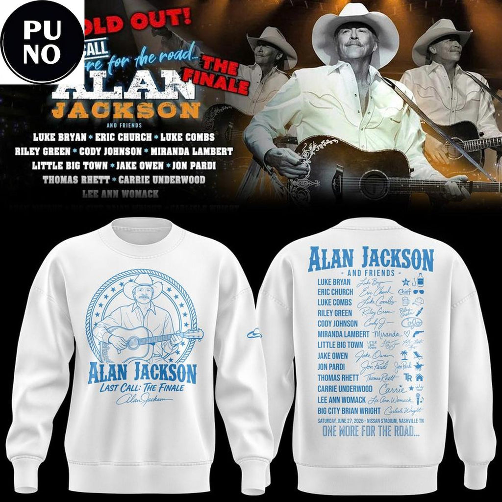 Tennessee Titans x Alan Jackson Last Call The Finale 2026 Hoodie T-Shirt