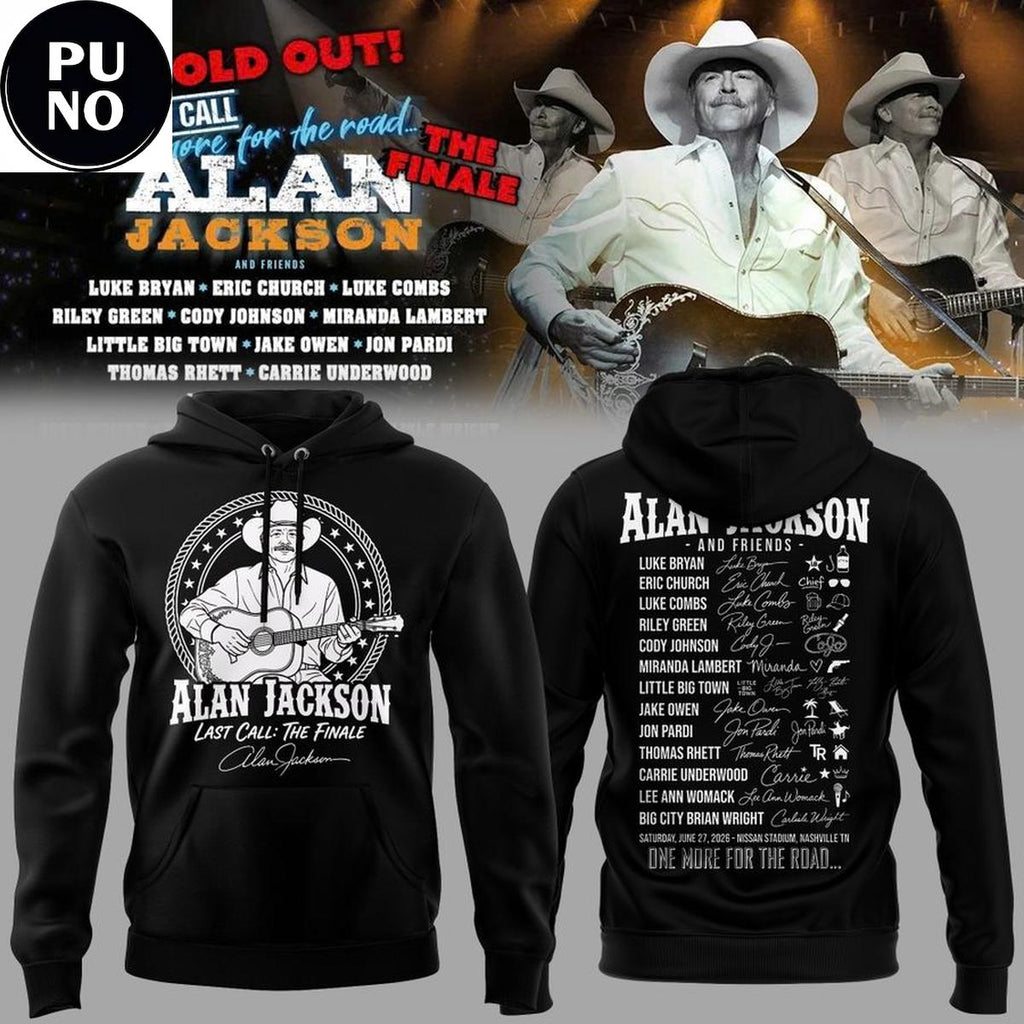Tennessee Titans x Alan Jackson Last Call The Finale 2026 Hoodie T-Shirt