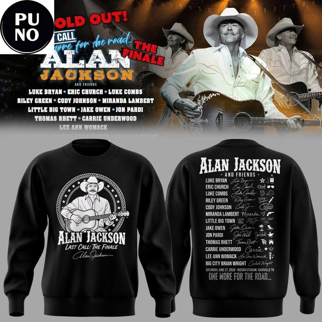 Tennessee Titans x Alan Jackson Last Call The Finale 2026 Hoodie T-Shirt